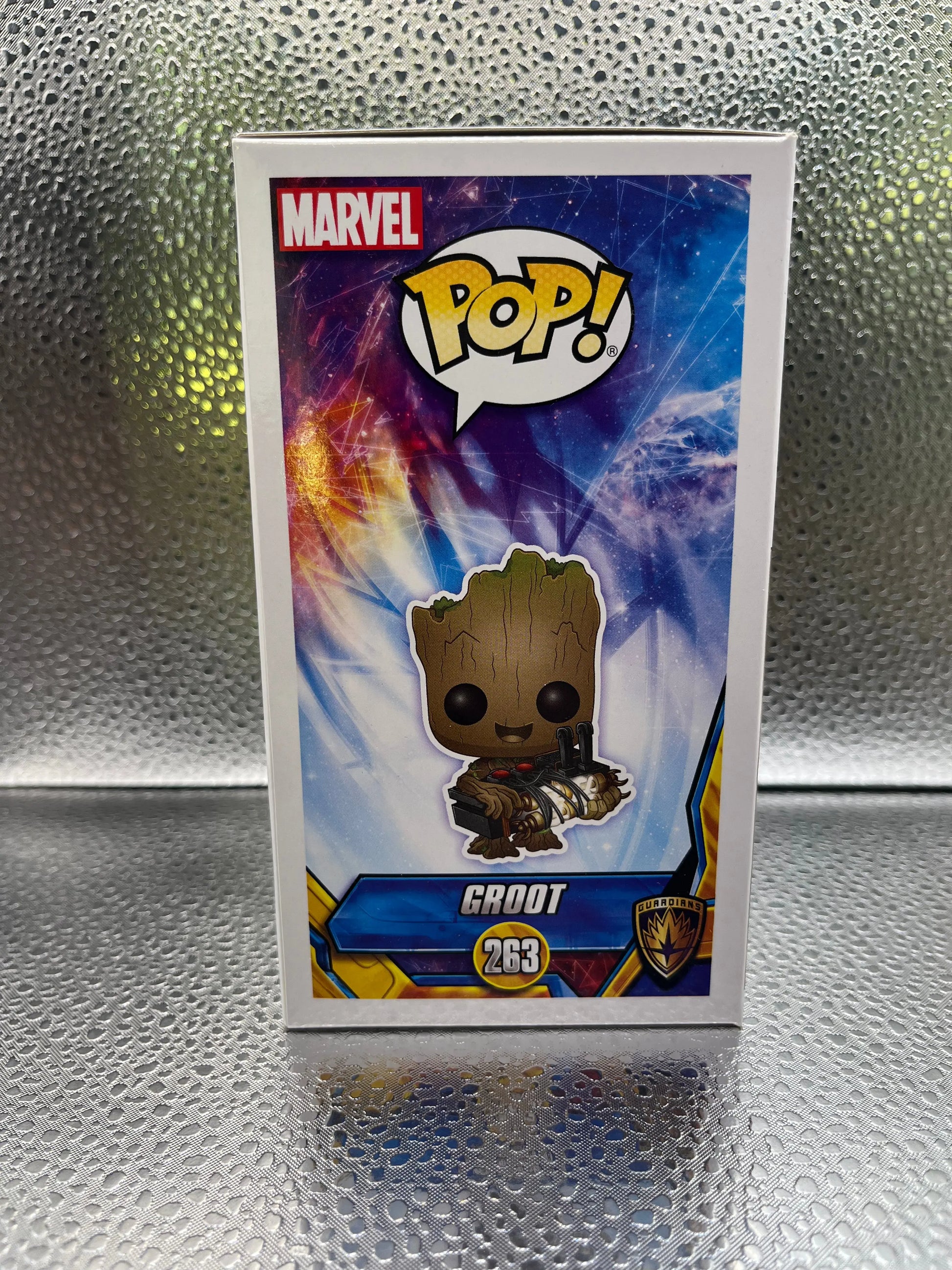 Funko POP Marvel - Guardians of the Galaxy - Groot #263 FRENLY BRICKS - Open 7 Days