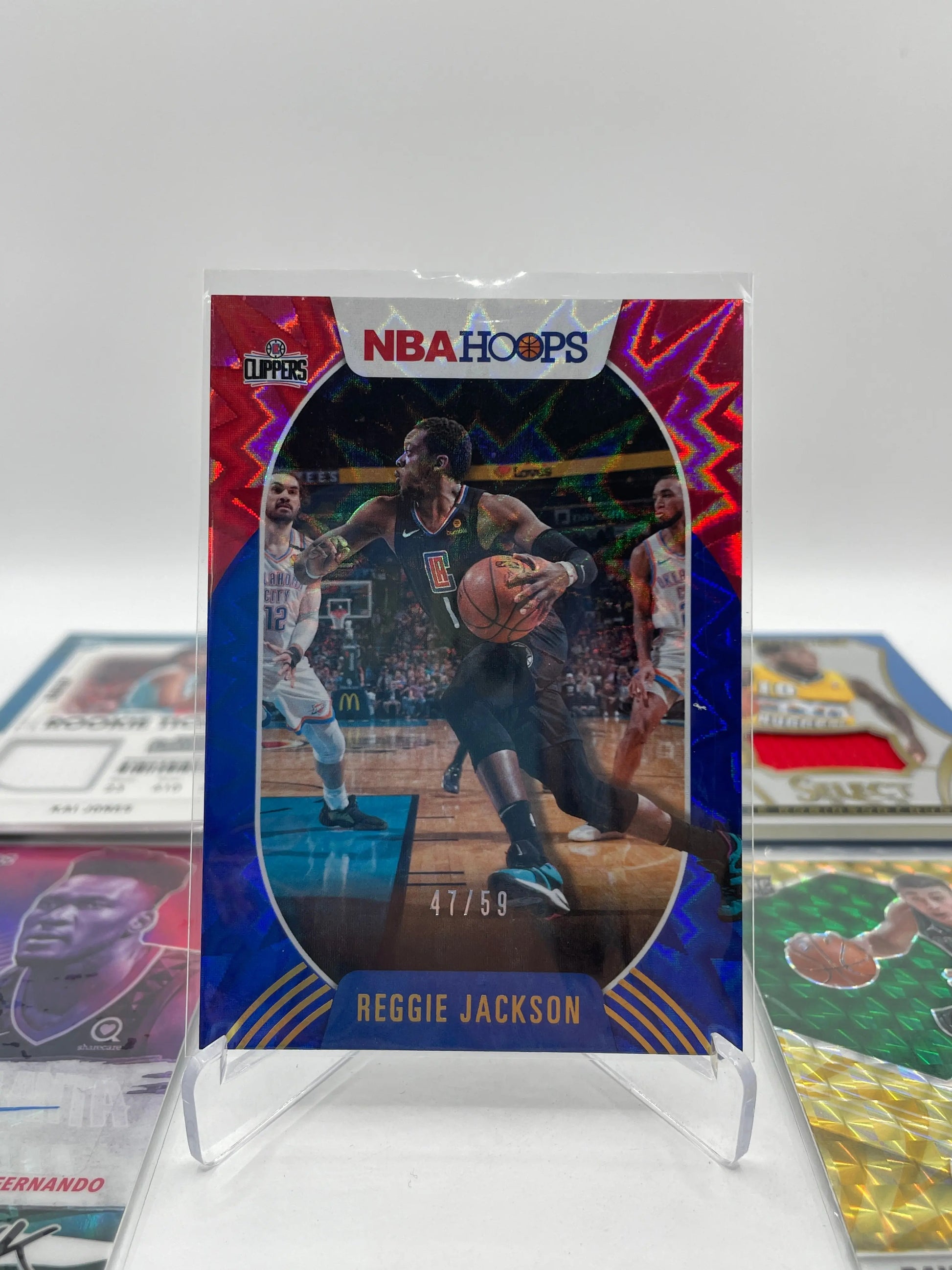 NBA Patch & Numbered card lot 6 players (lot#16) FRENLY BRICKS - Open 7 Days