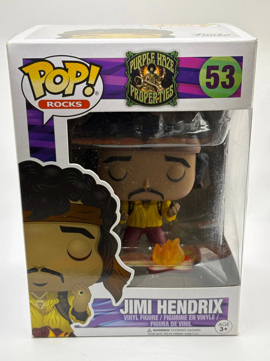 Funko POP! Rocks Purple Haze Properties #53 Jimi Hendrix FRENLY BRICKS - Open 7 Days