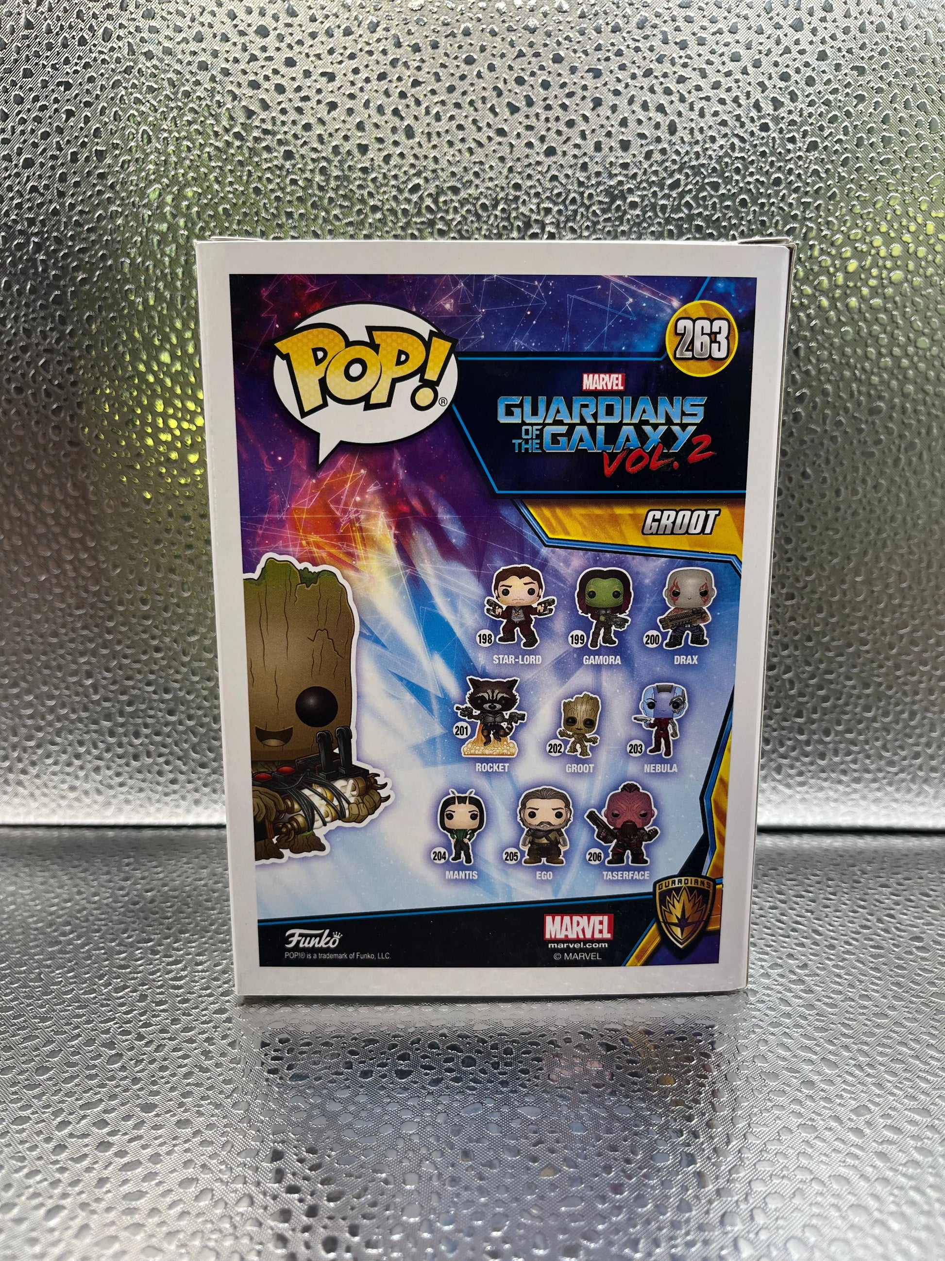 Funko POP Marvel - Guardians of the Galaxy - Groot #263 FRENLY BRICKS - Open 7 Days