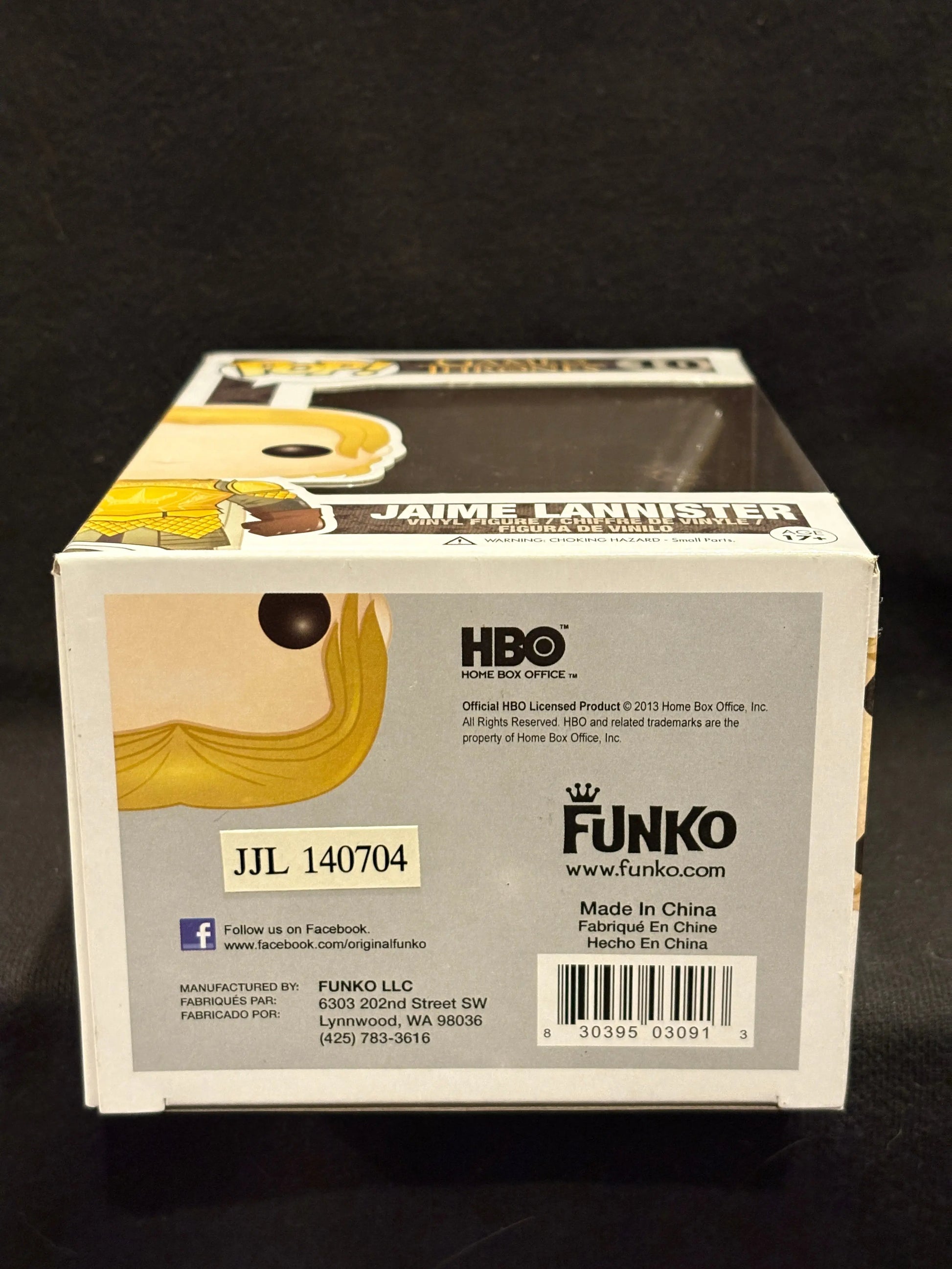 Funko Pop! TV Game of Thrones Jaime Lannister 10 FRENLY BRICKS - Open 7 Days