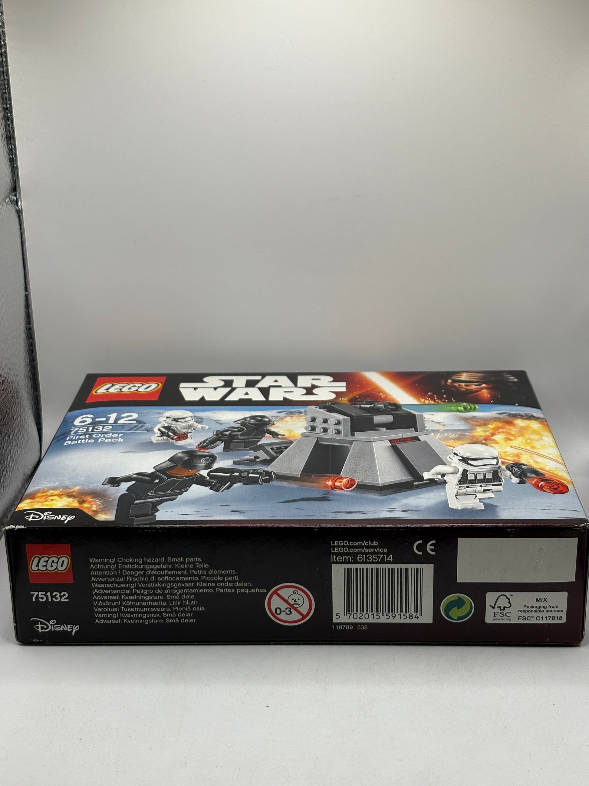 Lego Star Wars 75132 First Order Battle Pack New and Sealed FRENLY BRICKS - Open 7 Days