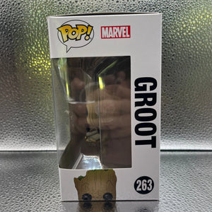 Funko POP Marvel - Guardians of the Galaxy - Groot #263 FRENLY BRICKS - Open 7 Days