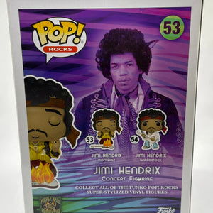 Funko POP! Rocks Purple Haze Properties #53 Jimi Hendrix FRENLY BRICKS - Open 7 Days