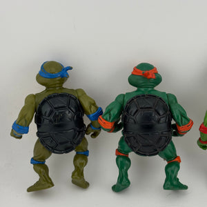 Vintage 1988 Mirage Studios TMNT Action Figured x 4 All Turtles Loose (2) FRENLY BRICKS - Open 7 Days