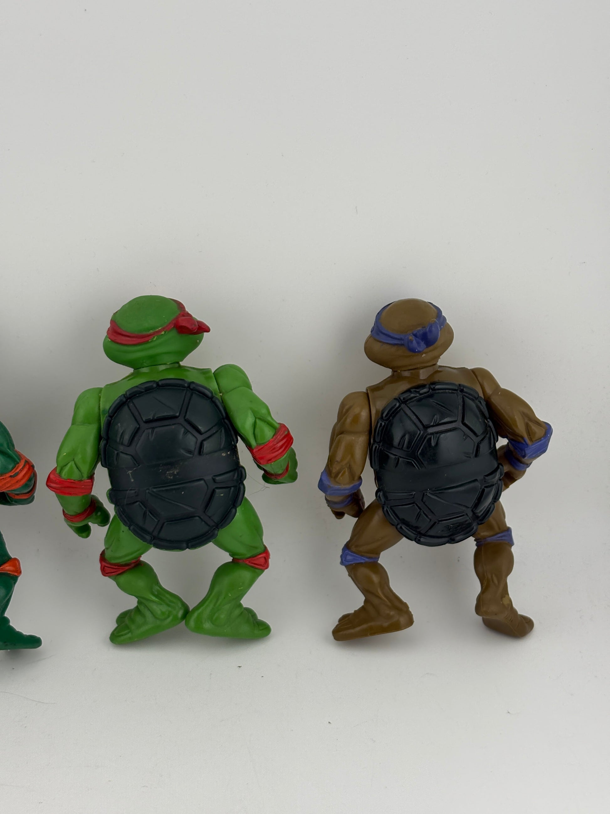 Vintage 1988 Mirage Studios TMNT Action Figured x 4 All Turtles Loose (2) FRENLY BRICKS - Open 7 Days