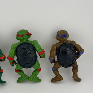 Vintage 1988 Mirage Studios TMNT Action Figured x 4 All Turtles Loose (2) FRENLY BRICKS - Open 7 Days