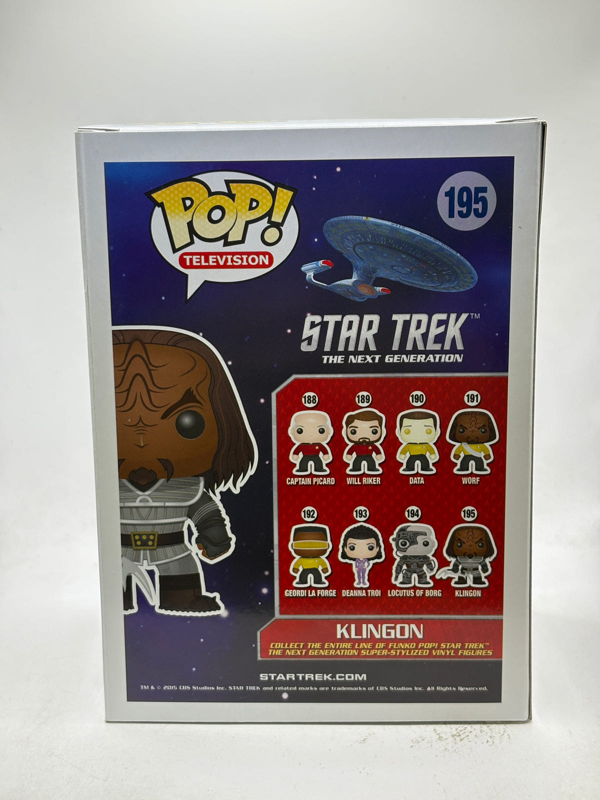 Funko POP! Television Star Trek #195 Klingon Vinyl Figure image 3