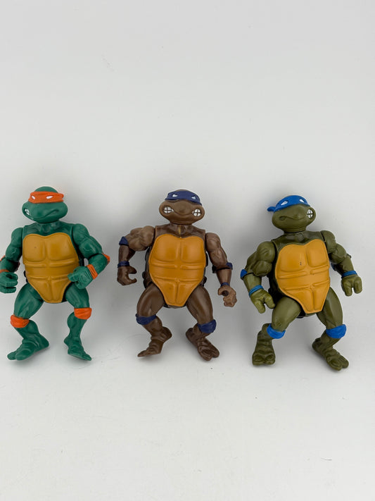 TMNT Teenage Mutant Ninja Turtles 2013 Viacom Playmates x 3 Action Figures FRENLY BRICKS - Open 7 Days