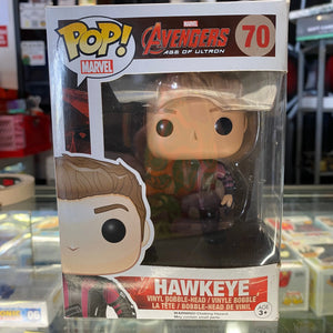 Funko POP ! Marvel avengers age of ultron #70  Hawkeye FRENLY BRICKS - Open 7 Days