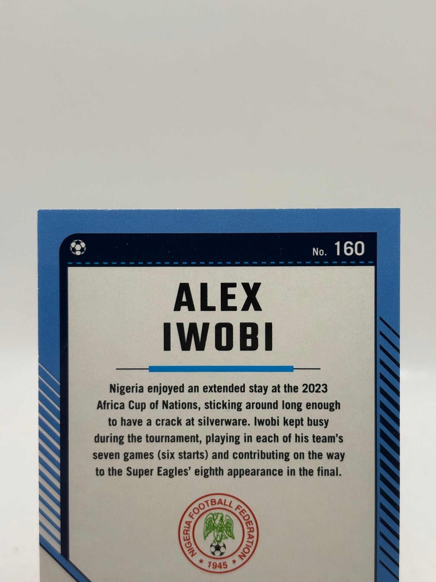 Alex Iwobi 2024-25 Panini Donruss Soccer Gold 10/10 #160 Nigeria FRENLY BRICKS - Open 7 Days