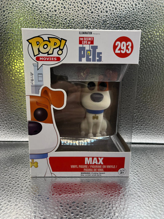 Funko POP Movies - The Secret Life of Pets - Max #293 FRENLY BRICKS - Open 7 Days