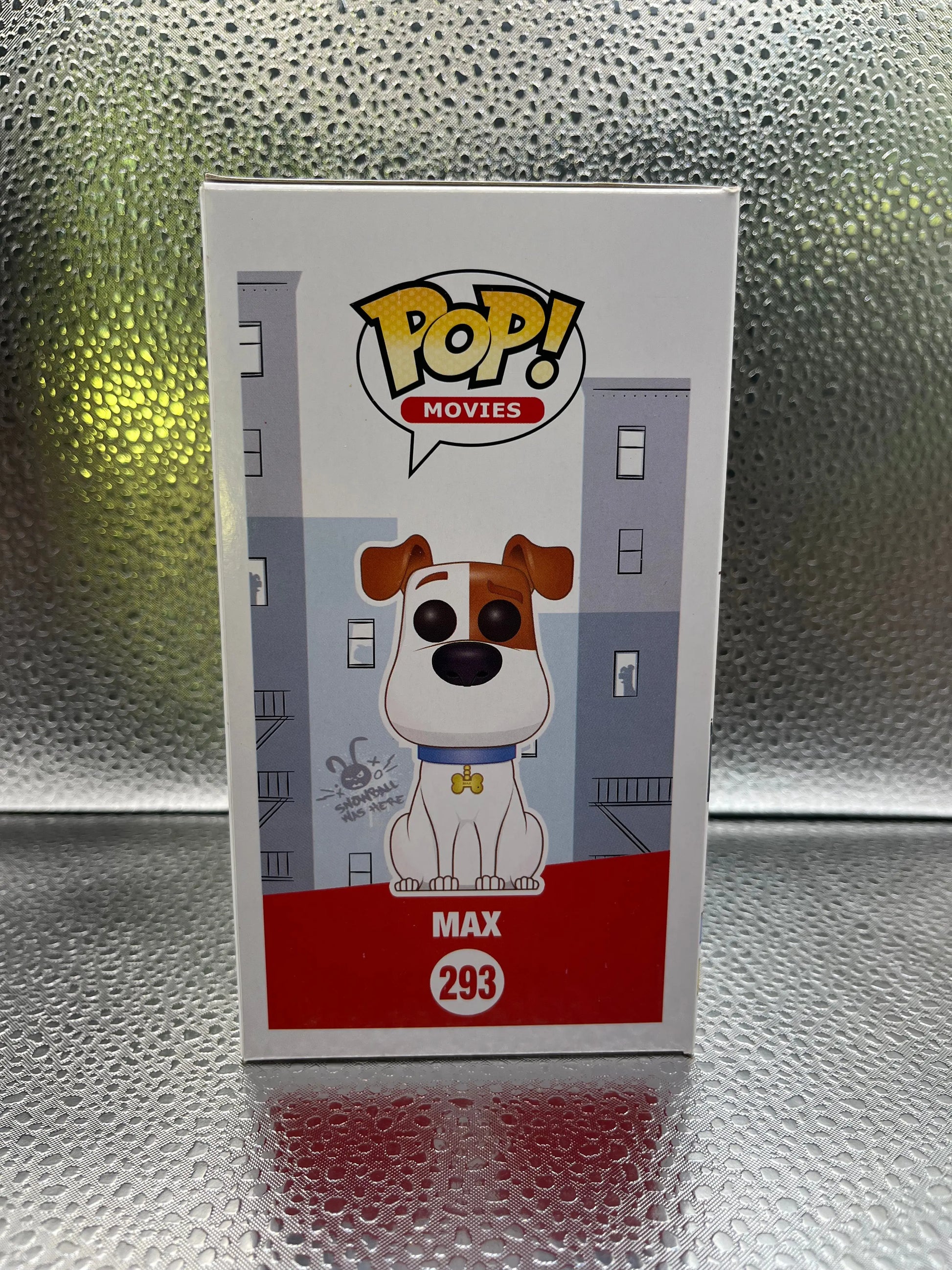 Funko POP Movies - The Secret Life of Pets - Max #293 FRENLY BRICKS - Open 7 Days