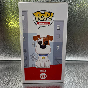 Funko POP Movies - The Secret Life of Pets - Max #293 FRENLY BRICKS - Open 7 Days