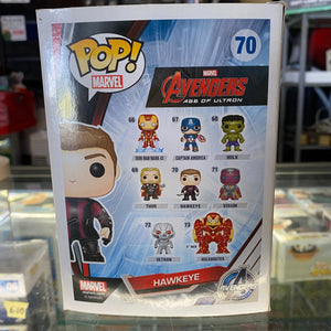 Funko POP ! Marvel avengers age of ultron #70  Hawkeye FRENLY BRICKS - Open 7 Days