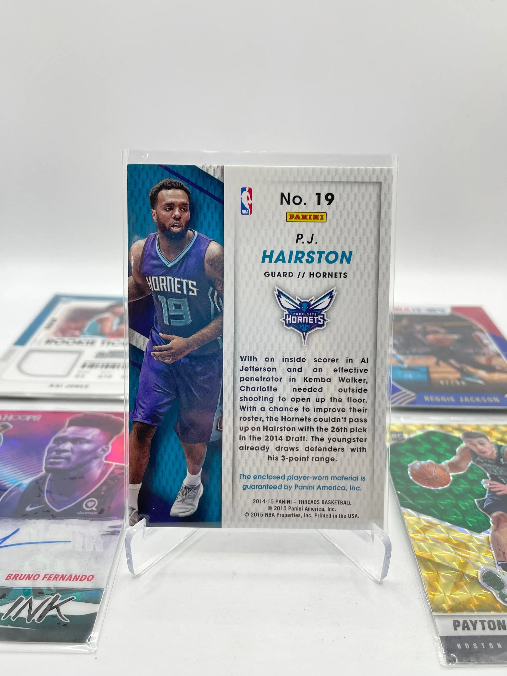 NBA Patch & Numbered card lot 6 players (lot#16) FRENLY BRICKS - Open 7 Days