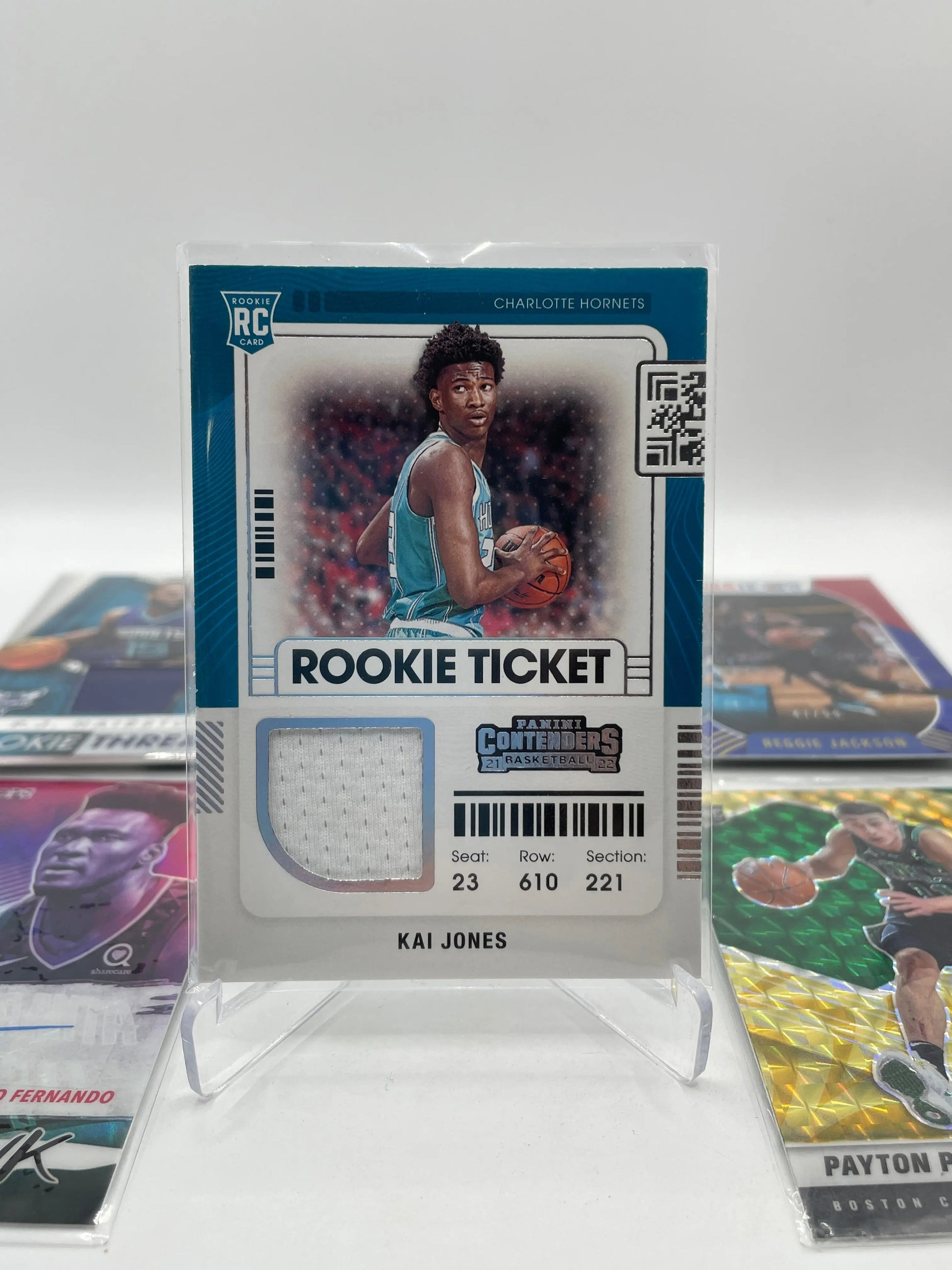 NBA Patch & Numbered card lot 6 players (lot#16) FRENLY BRICKS - Open 7 Days