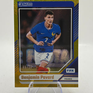 2024-25 Panini Donruss Fifa - Benjamin Pavard #101 Gold /10 France World Cup FRENLY BRICKS - Open 7 Days