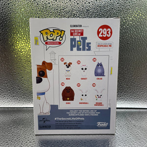 Funko POP Movies - The Secret Life of Pets - Max #293 FRENLY BRICKS - Open 7 Days