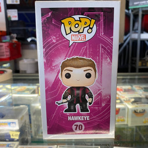 Funko POP ! Marvel avengers age of ultron #70  Hawkeye FRENLY BRICKS - Open 7 Days