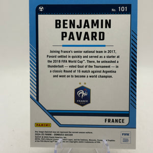 2024-25 Panini Donruss Fifa - Benjamin Pavard #101 Gold /10 France World Cup FRENLY BRICKS - Open 7 Days