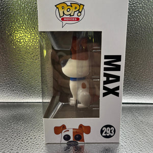 Funko POP Movies - The Secret Life of Pets - Max #293 FRENLY BRICKS - Open 7 Days