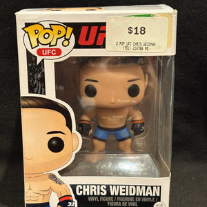 Funko Pop UFC Chris Weidman #03 FRENLY BRICKS - Open 7 Days