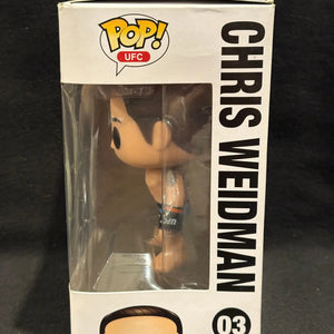Funko Pop UFC Chris Weidman #03 FRENLY BRICKS - Open 7 Days