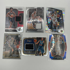 NBA Patch & Numbered card lot 6 players (lot#17) FRENLY BRICKS - Open 7 Days