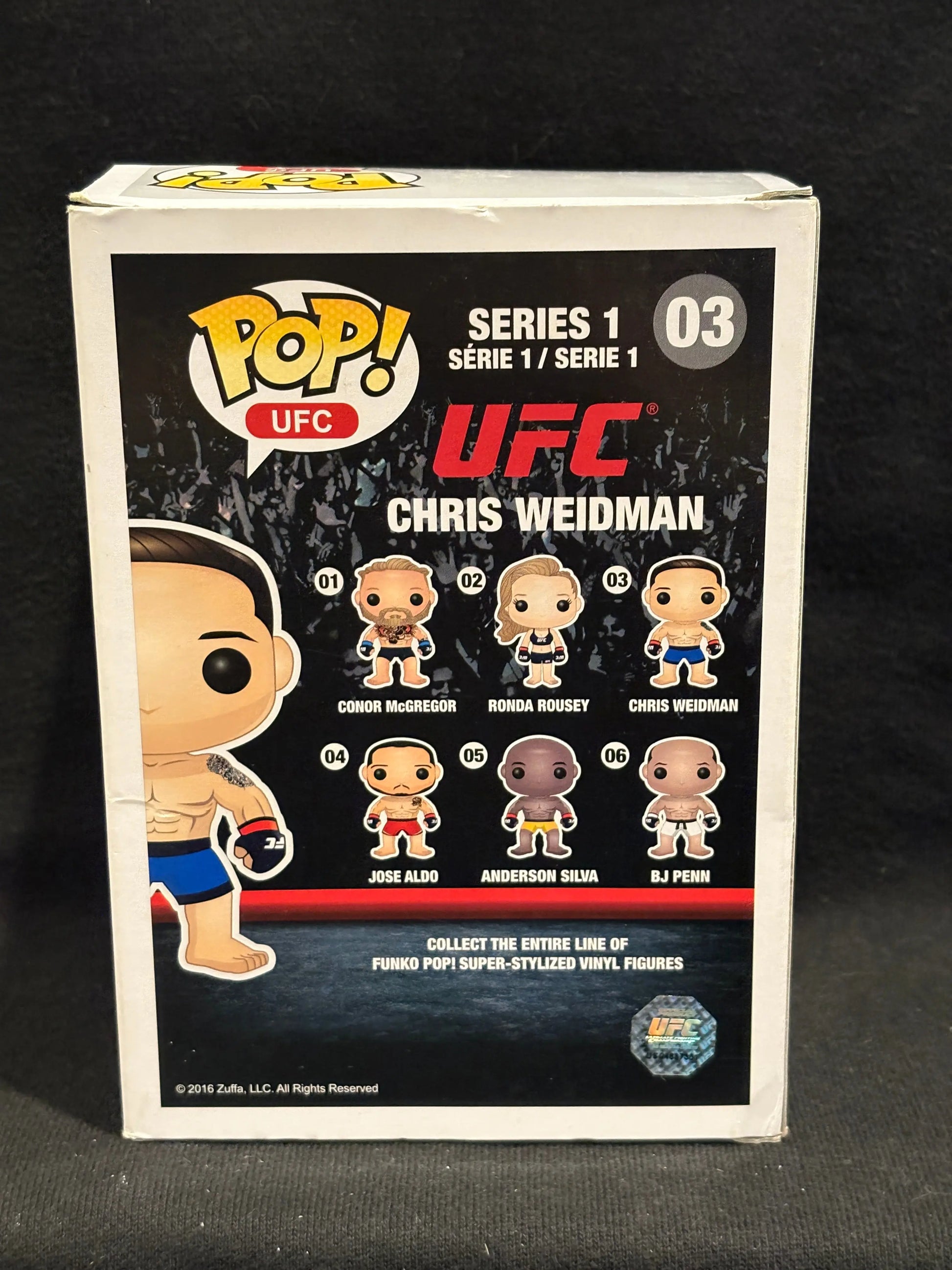 Funko Pop UFC Chris Weidman #03 FRENLY BRICKS - Open 7 Days