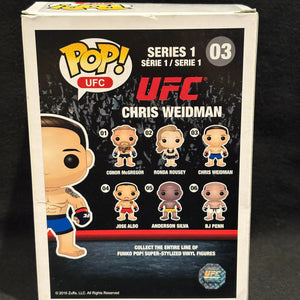 Funko Pop UFC Chris Weidman #03 FRENLY BRICKS - Open 7 Days
