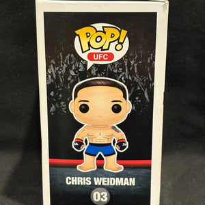 Funko Pop UFC Chris Weidman #03 FRENLY BRICKS - Open 7 Days
