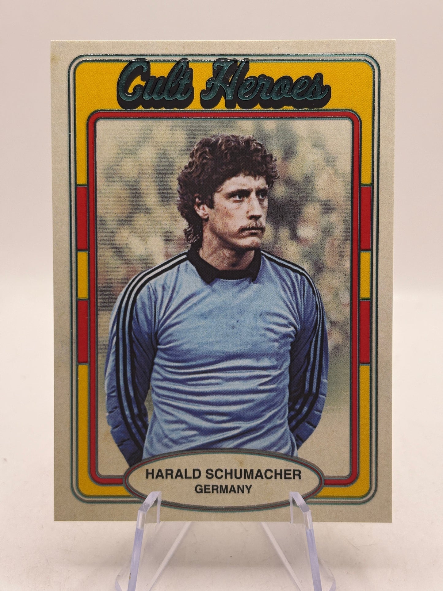2025 Futera Unique Cult Heroes #CH52 Harald Schumacher 03/16 FRENLY BRICKS - Open 7 Days
