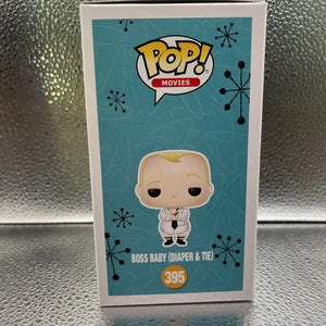 Funko POP Movies - Boss Baby - Boss Baby (Diaper & Tie) #395 FRENLY BRICKS - Open 7 Days