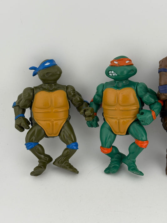 TMNT Teenage Mutant Ninja Turtles 2013 Viacom Playmates Action Figures x4 (1) FRENLY BRICKS - Open 7 Days