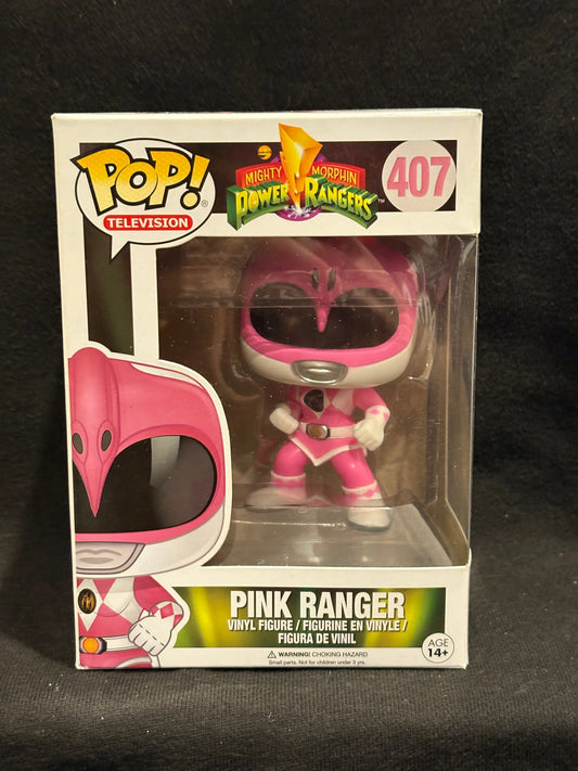 Funko Pop! Television #407 Mighty Morphin Power Rangers Pink Ranger FRENLY BRICKS - Open 7 Days