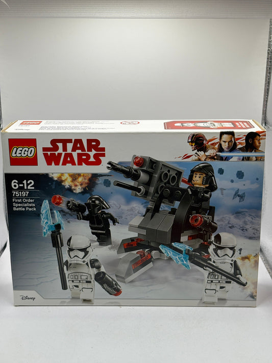 Lego Star Wars 75197 First Order Specialists Battle Pack New and Sealed FRENLY BRICKS - Open 7 Days