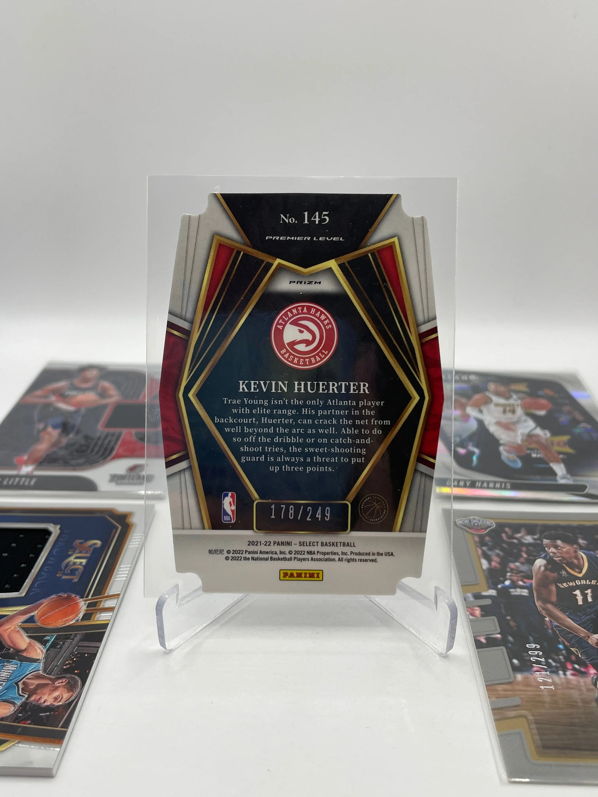 NBA Patch & Numbered card lot 6 players (lot#17) FRENLY BRICKS - Open 7 Days