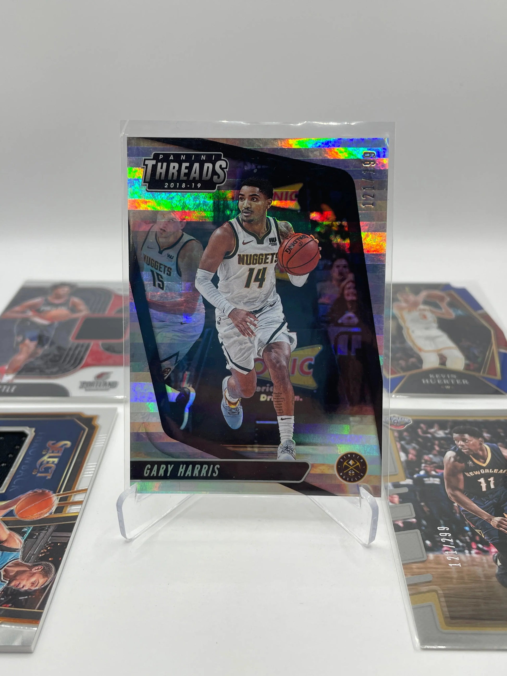 NBA Patch & Numbered card lot 6 players (lot#17) FRENLY BRICKS - Open 7 Days