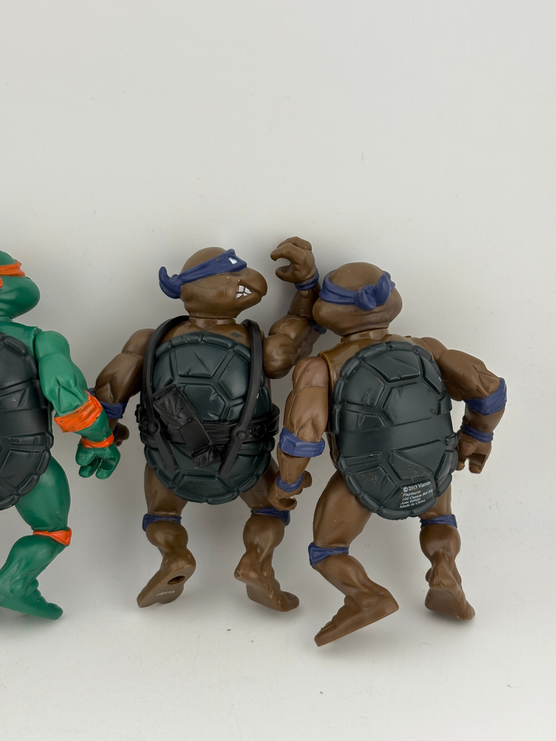 TMNT Teenage Mutant Ninja Turtles 2013 Viacom Playmates Action Figures x4 (1) FRENLY BRICKS - Open 7 Days