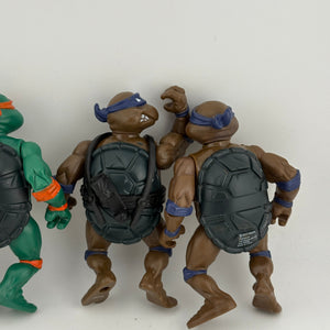 TMNT Teenage Mutant Ninja Turtles 2013 Viacom Playmates Action Figures x4 (1) FRENLY BRICKS - Open 7 Days