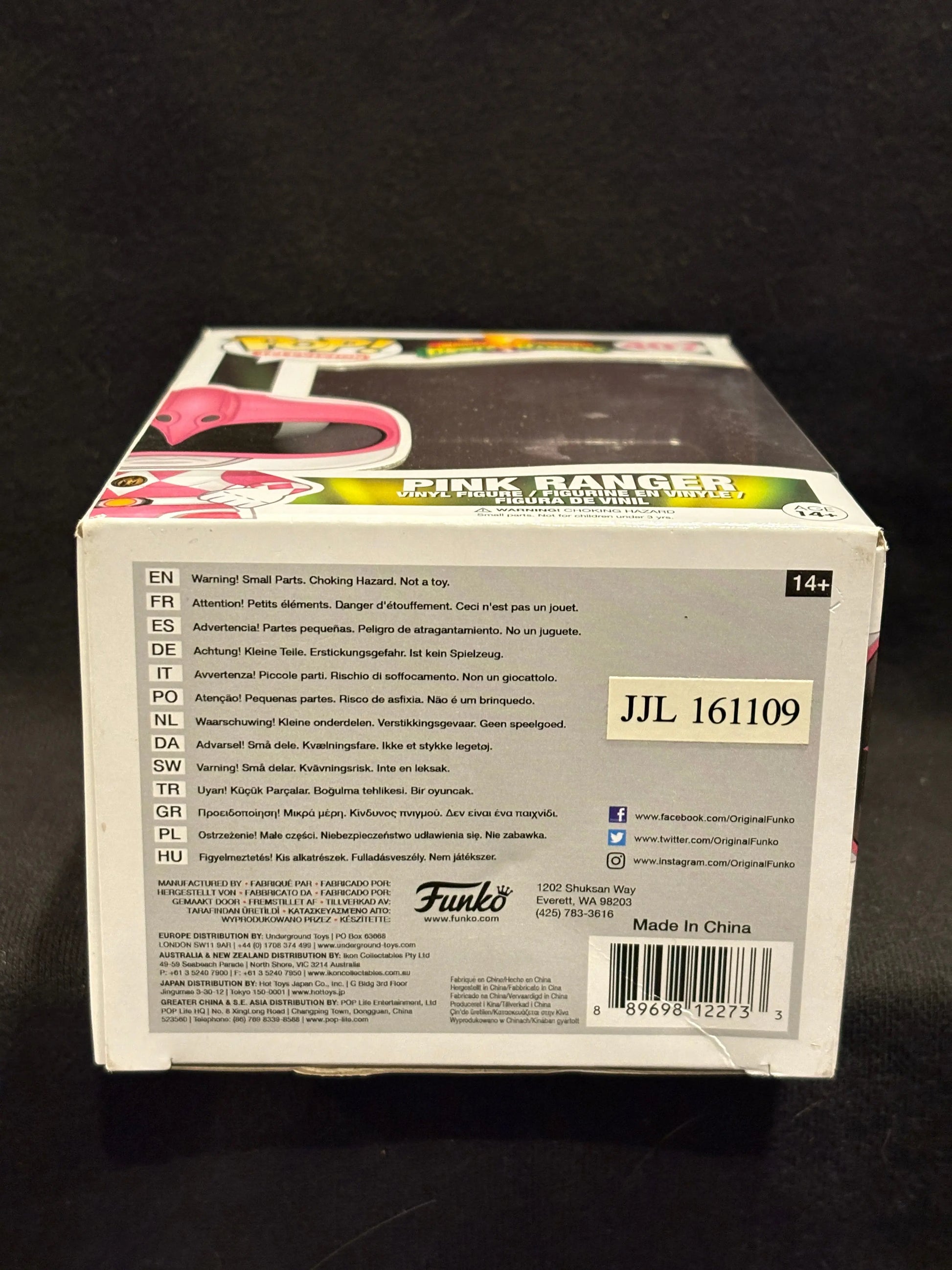 Funko Pop! Television #407 Mighty Morphin Power Rangers Pink Ranger FRENLY BRICKS - Open 7 Days