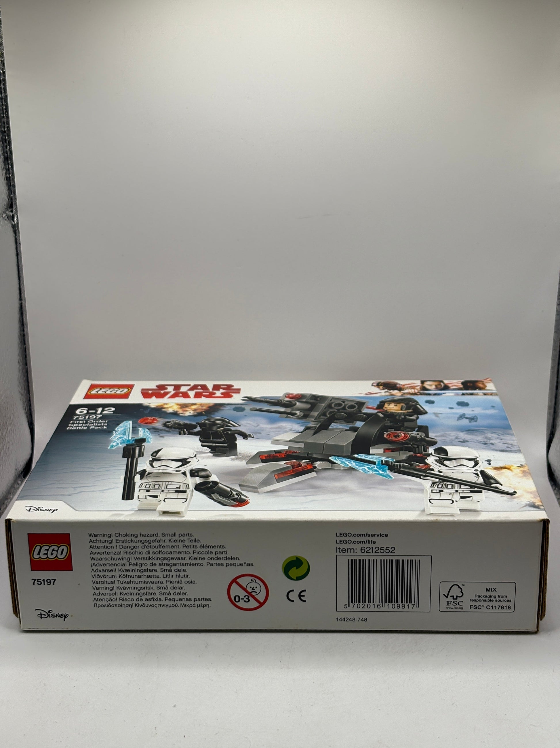 Lego Star Wars 75197 First Order Specialists Battle Pack New and Sealed FRENLY BRICKS - Open 7 Days