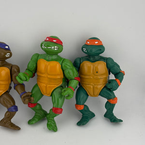 Vintage Playmates TMNT 2008/1988 Action Figure Lot x 4 Loose (2) FRENLY BRICKS - Open 7 Days