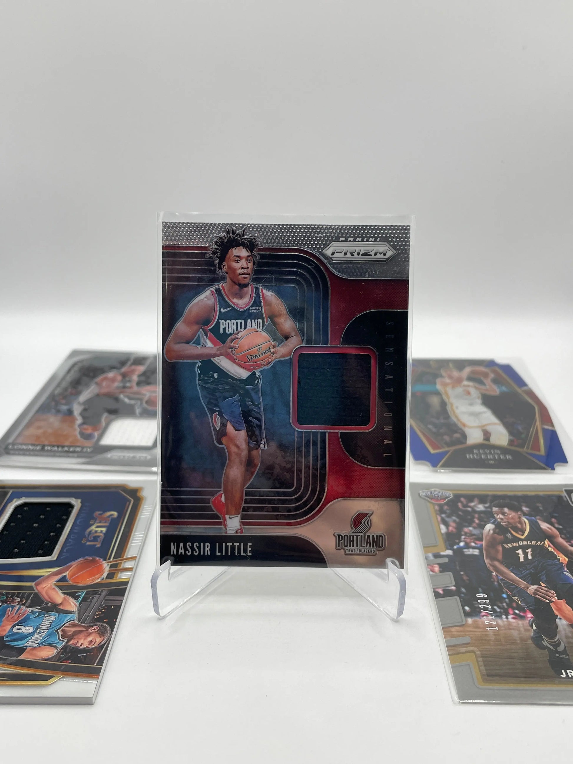 NBA Patch & Numbered card lot 6 players (lot#17) FRENLY BRICKS - Open 7 Days