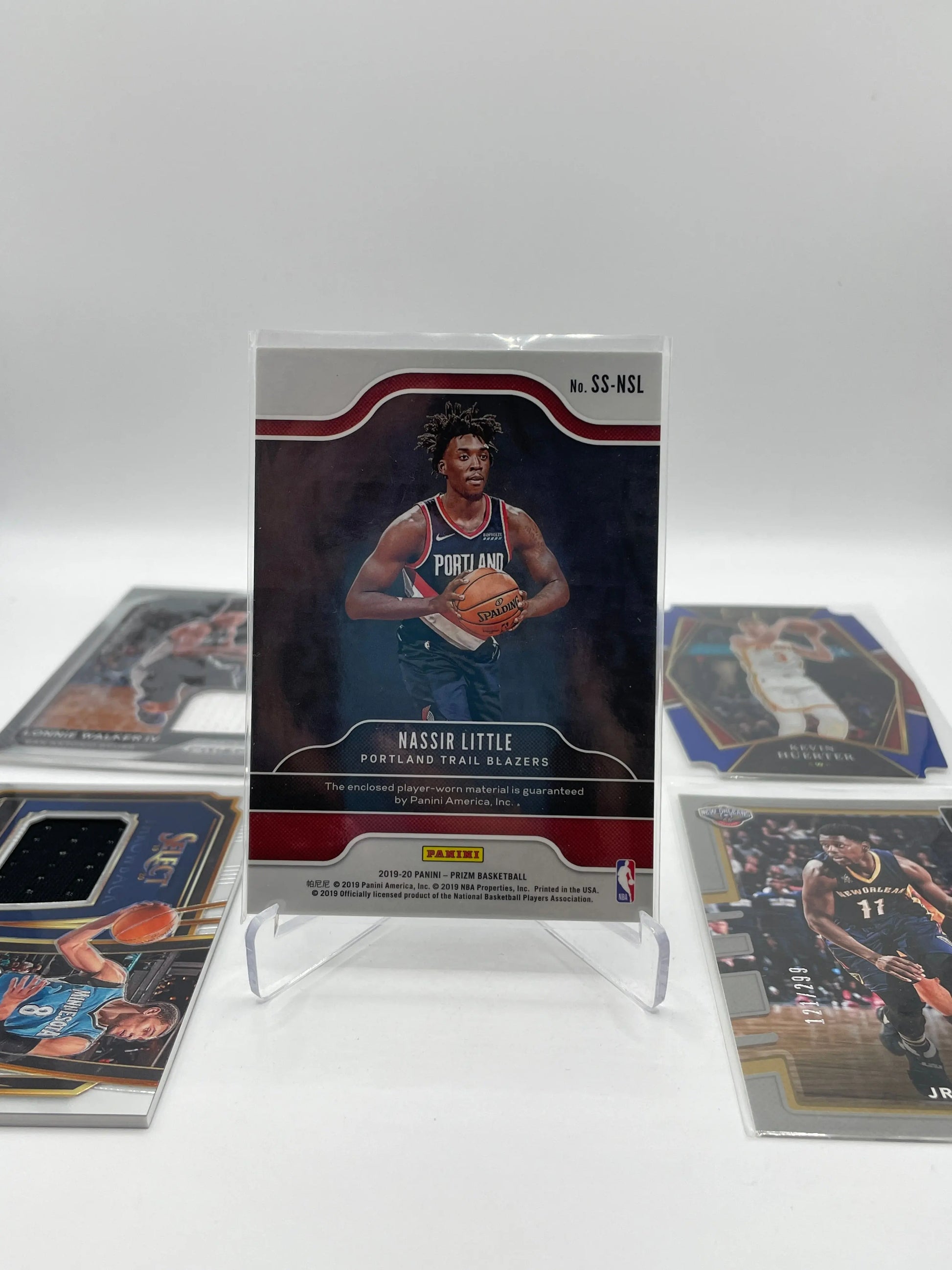 NBA Patch & Numbered card lot 6 players (lot#17) FRENLY BRICKS - Open 7 Days