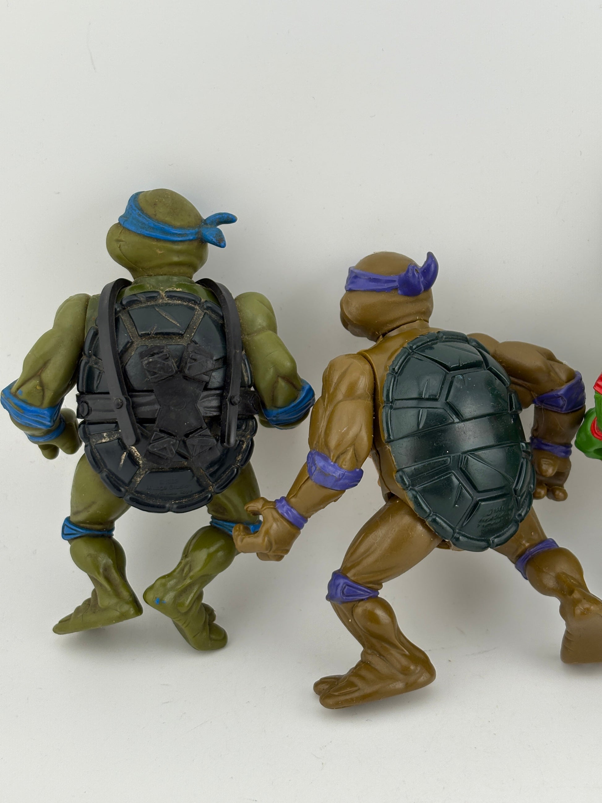 Vintage Playmates TMNT 2008/1988 Action Figure Lot x 4 Loose (2) FRENLY BRICKS - Open 7 Days