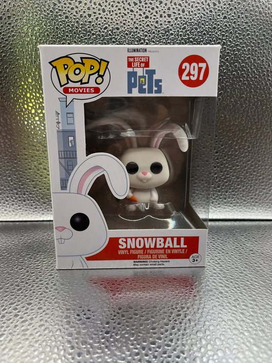 Funko POP Movies - The Secret Life of Pets - Snowball #297 FRENLY BRICKS - Open 7 Days