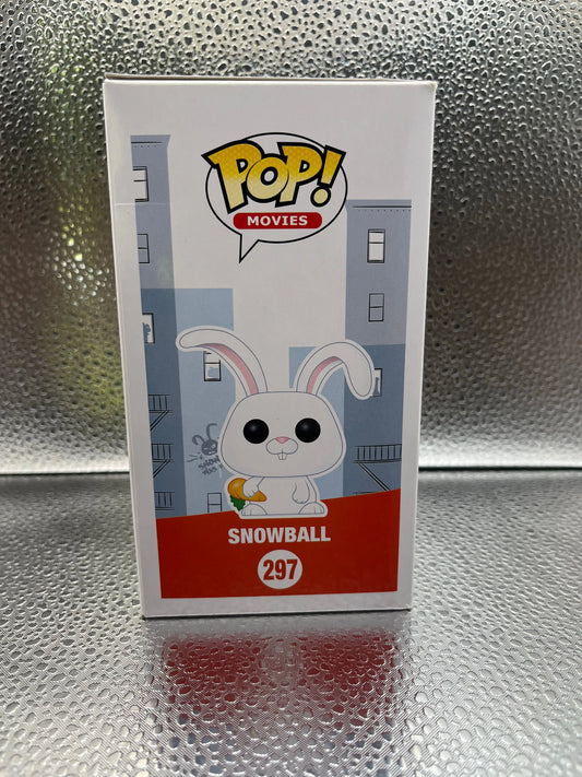 Funko POP Movies - The Secret Life of Pets - Snowball #297 FRENLY BRICKS - Open 7 Days