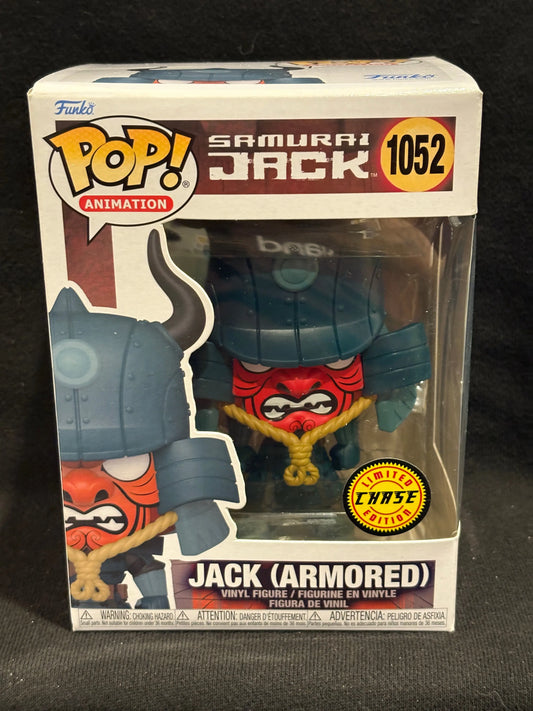 Funko Pop #1052 Animation Samurai JACK (Armored)  CHASE FRENLY BRICKS - Open 7 Days